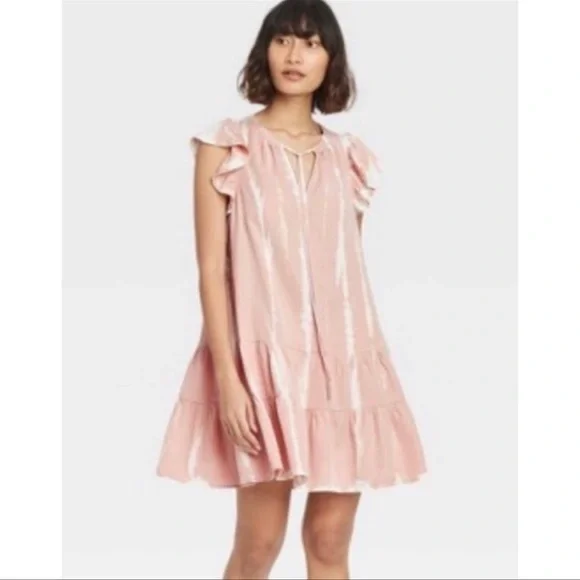 Knox Rose Tiered Tie Dye Dress - Picture 1 of 7